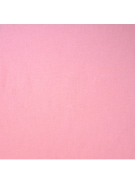 tela lisa de algodón rosa