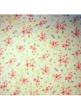 Coton Fleur Amael Ecru / Rose