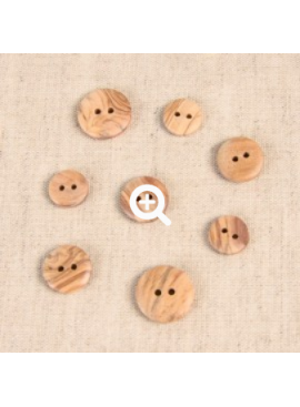 Bouton Bois lisse