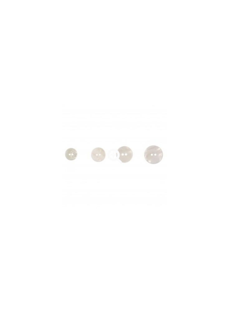 White Mother-of-Pearl Button