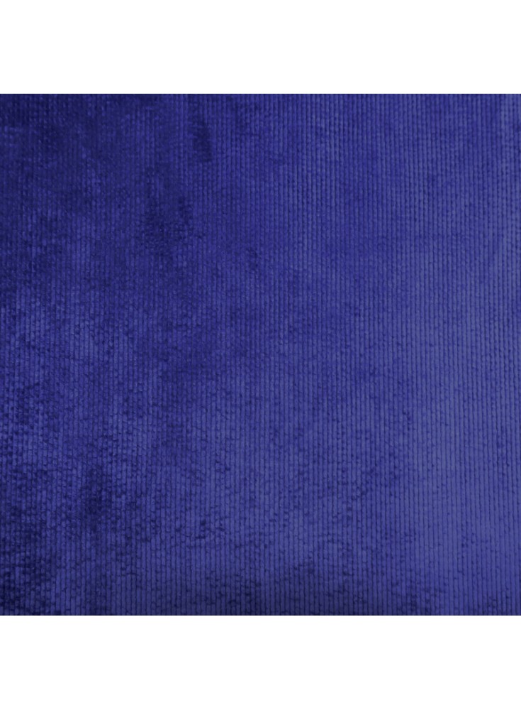 Velours Côtelé Lavé  500 Raie Bleu Royal