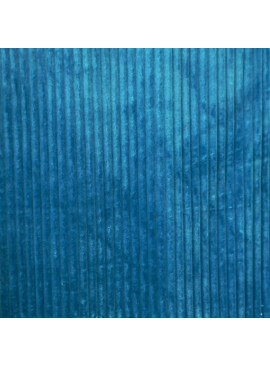 Fausse Fourrure Rayée Pétrole