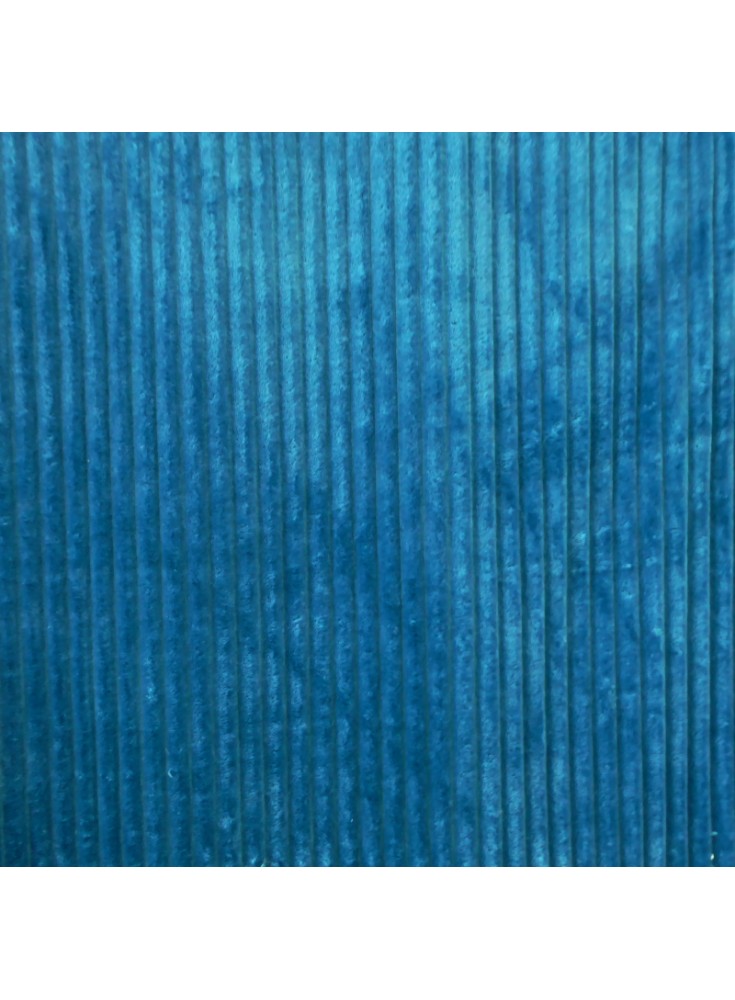 Striped Faux Fur Petrol