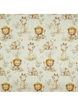 Coton Lion Meltem Blanc / Caramel