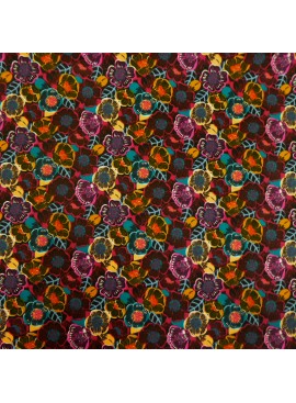 Clemátide negra de algodón