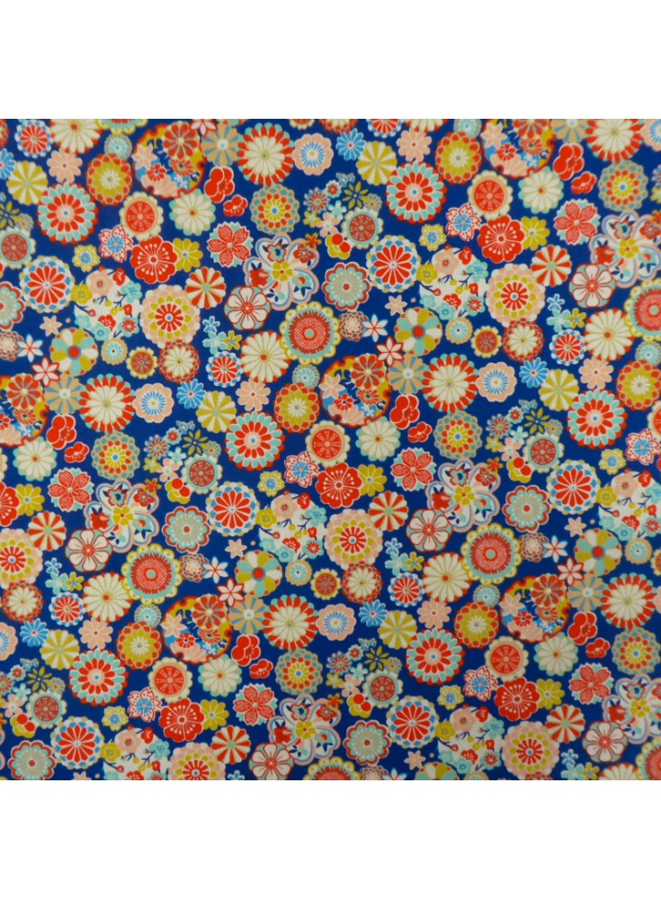 Algodón Hinata Azul