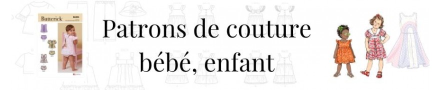 Patrones de costura para niños - Créa'tissus St Gaudens
