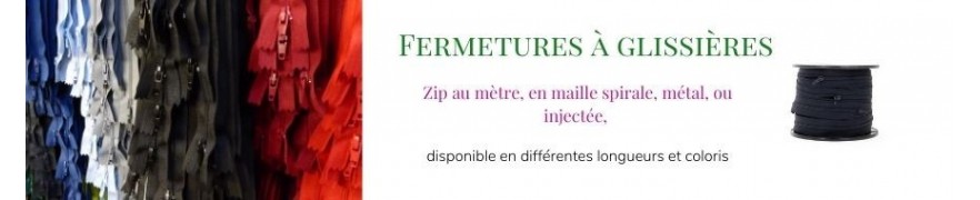 Cremallera y velcro - Créa'tissus St Gaudens